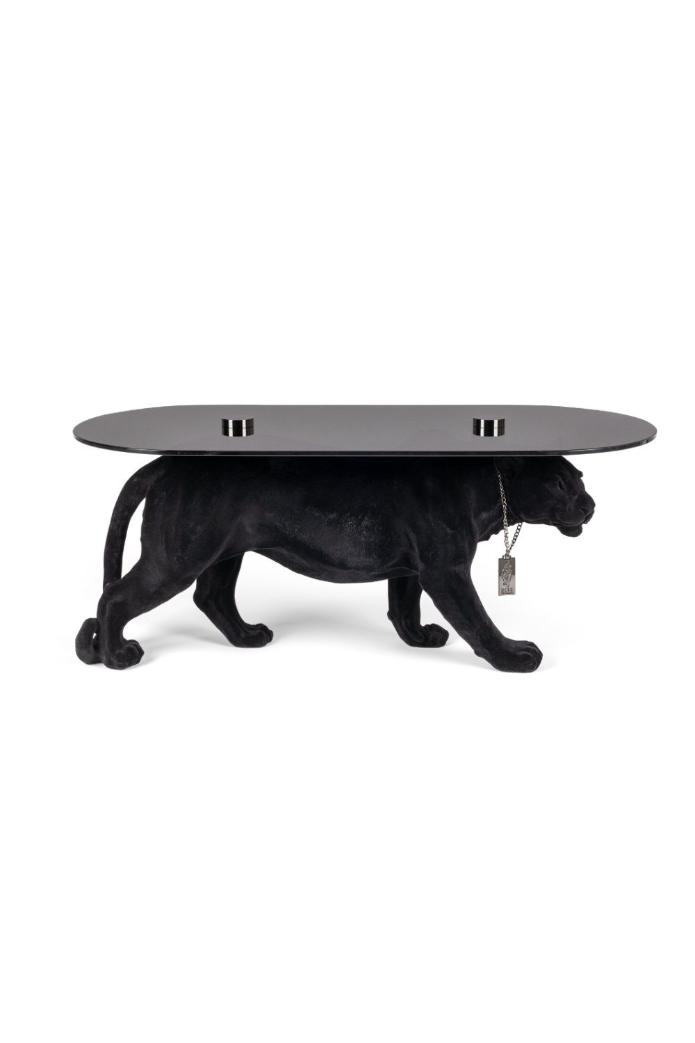 Table basse sculpture panthère