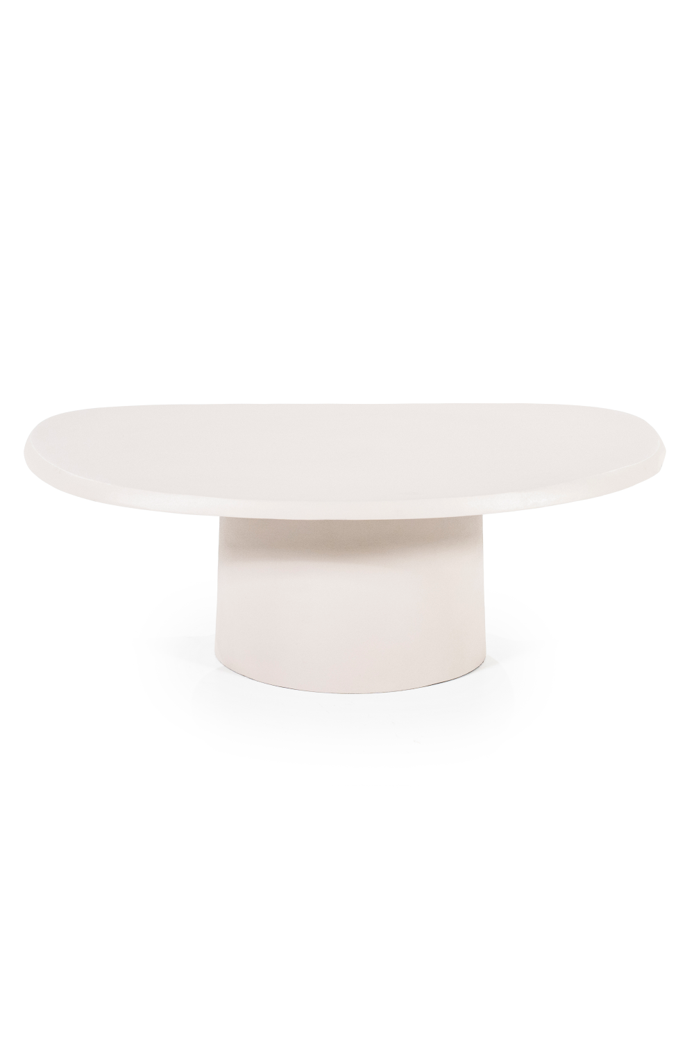 Table basse en aluminium blanc