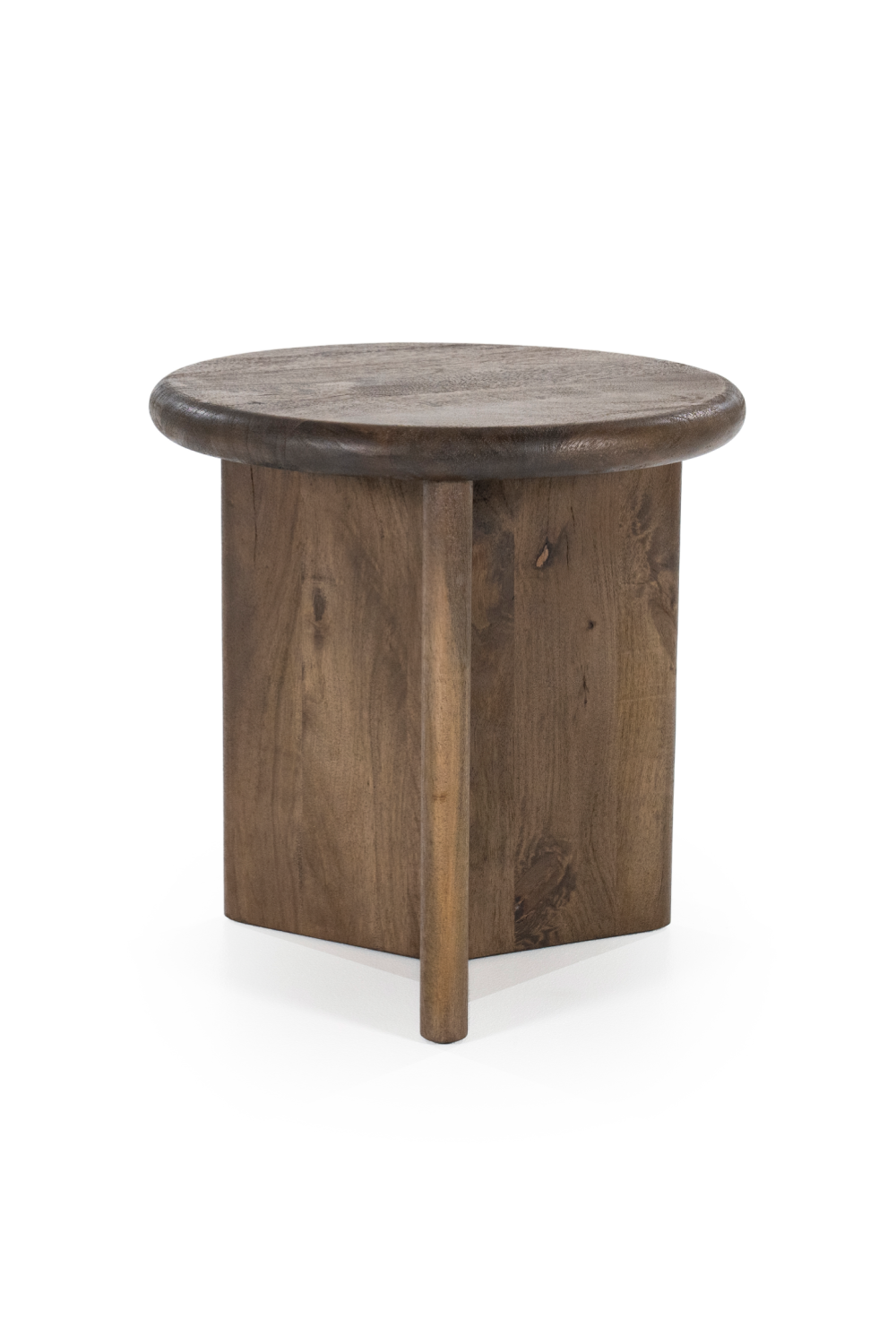 Table basse ronde en bois S