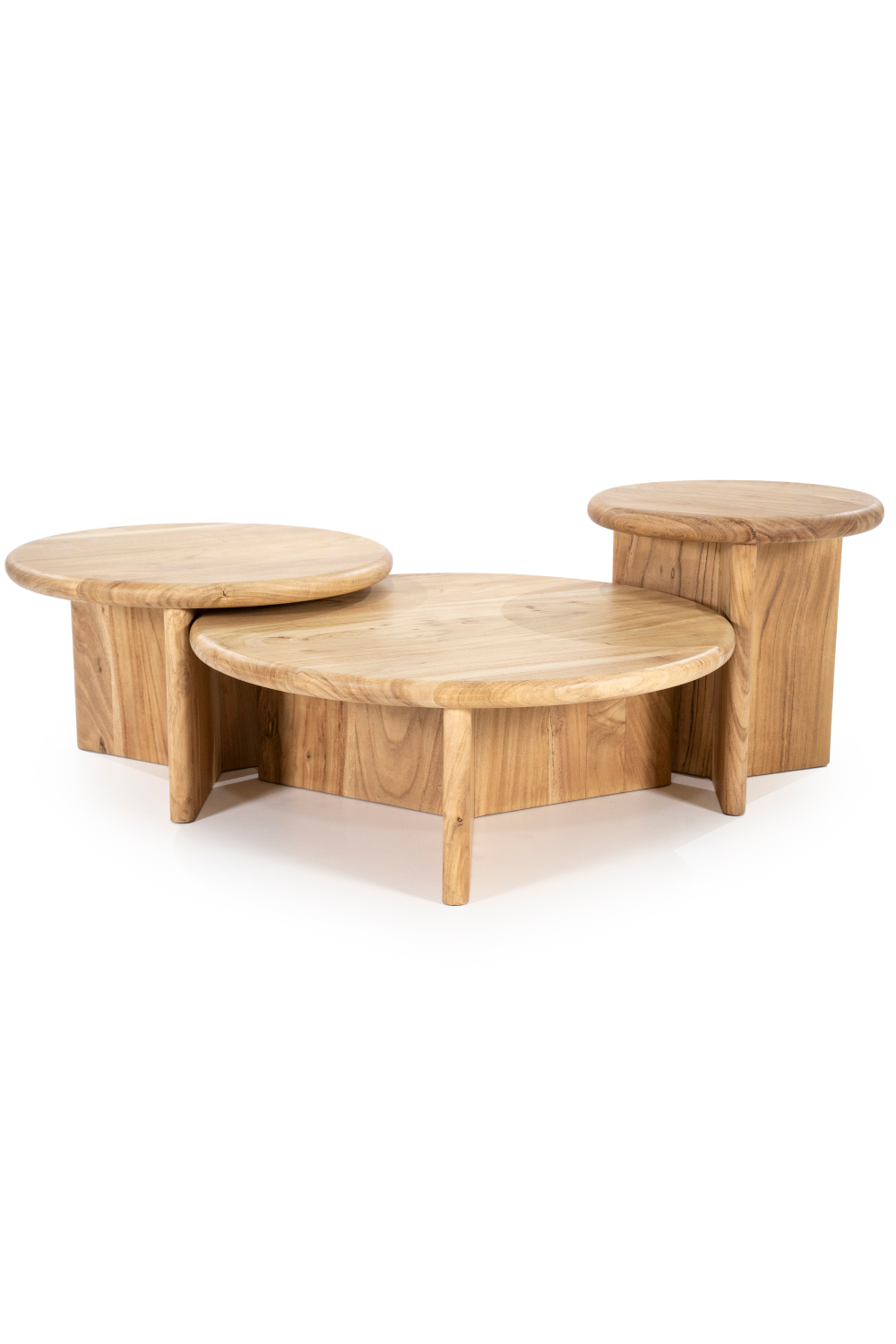 Table basse ronde en bois M
