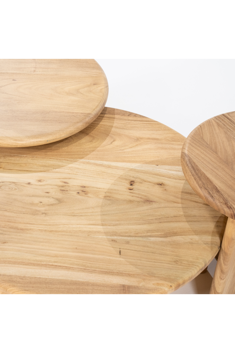 Table basse ronde en bois M