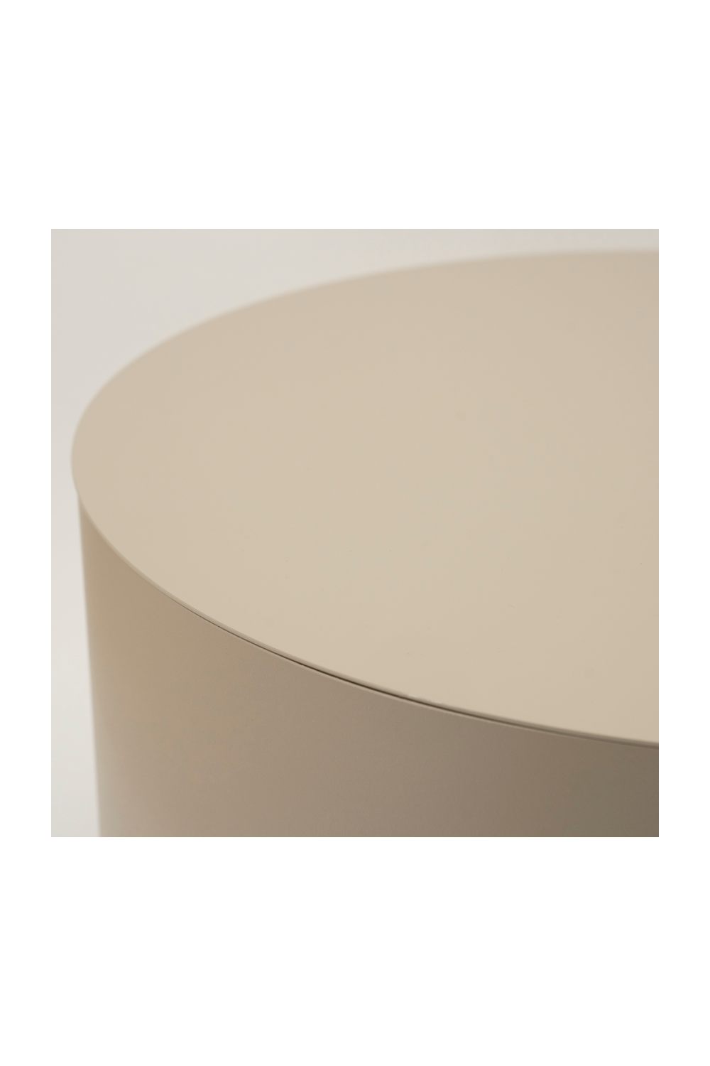 Table basse ronde en fer