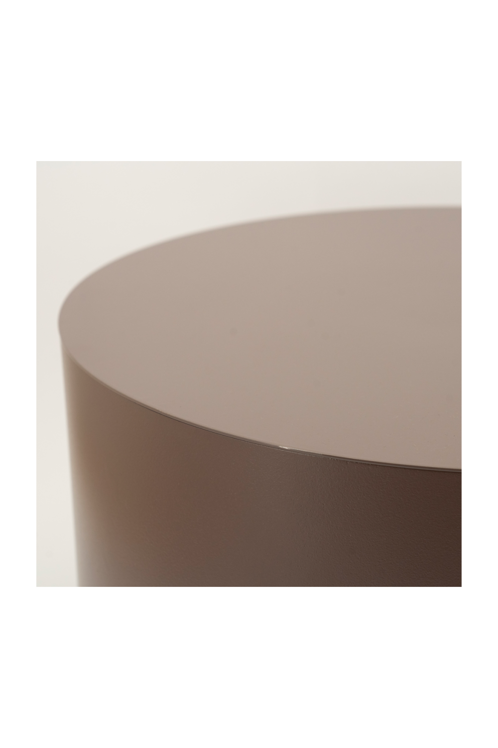 Table basse ronde en fer