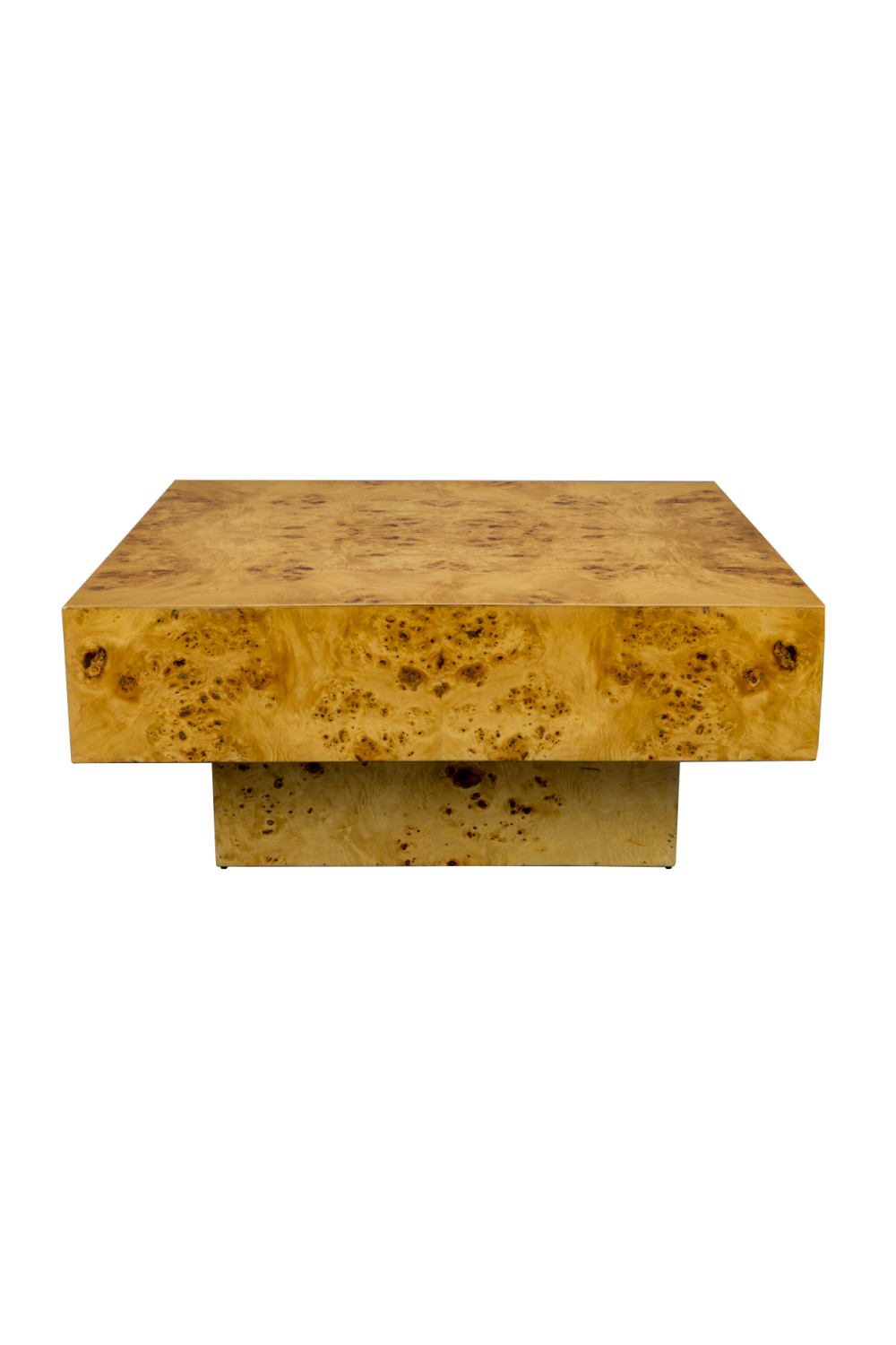 Table basse carrée laquée
