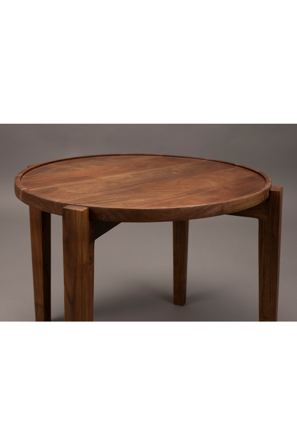 Table basse ronde Acacia