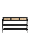 Console en rotin