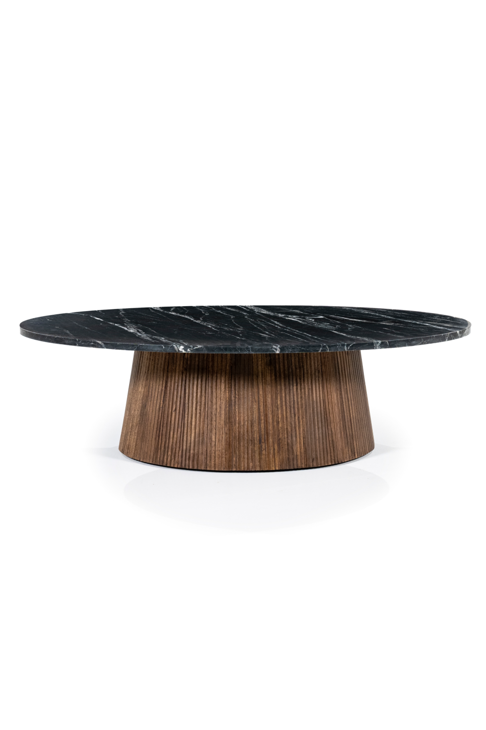 Table basse en marbre noir