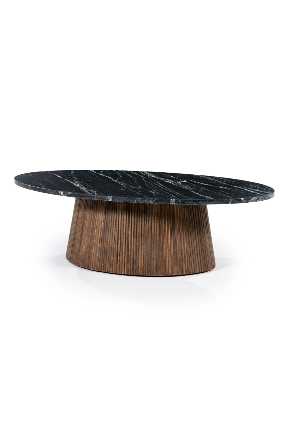 Table basse en marbre noir