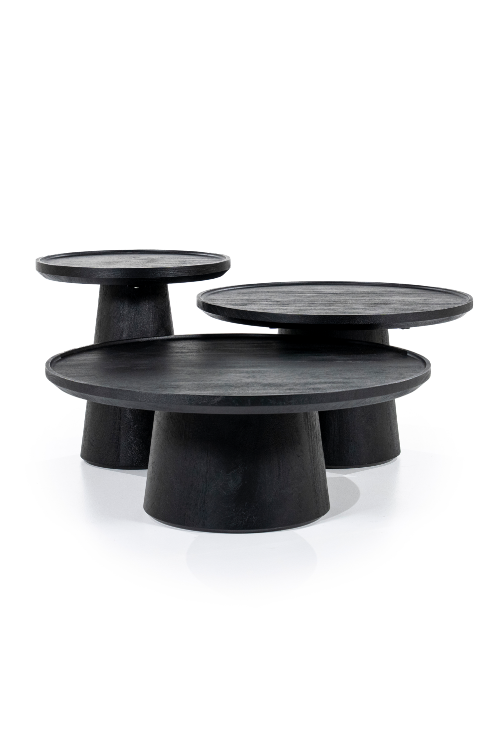 Table basse en manguier noir