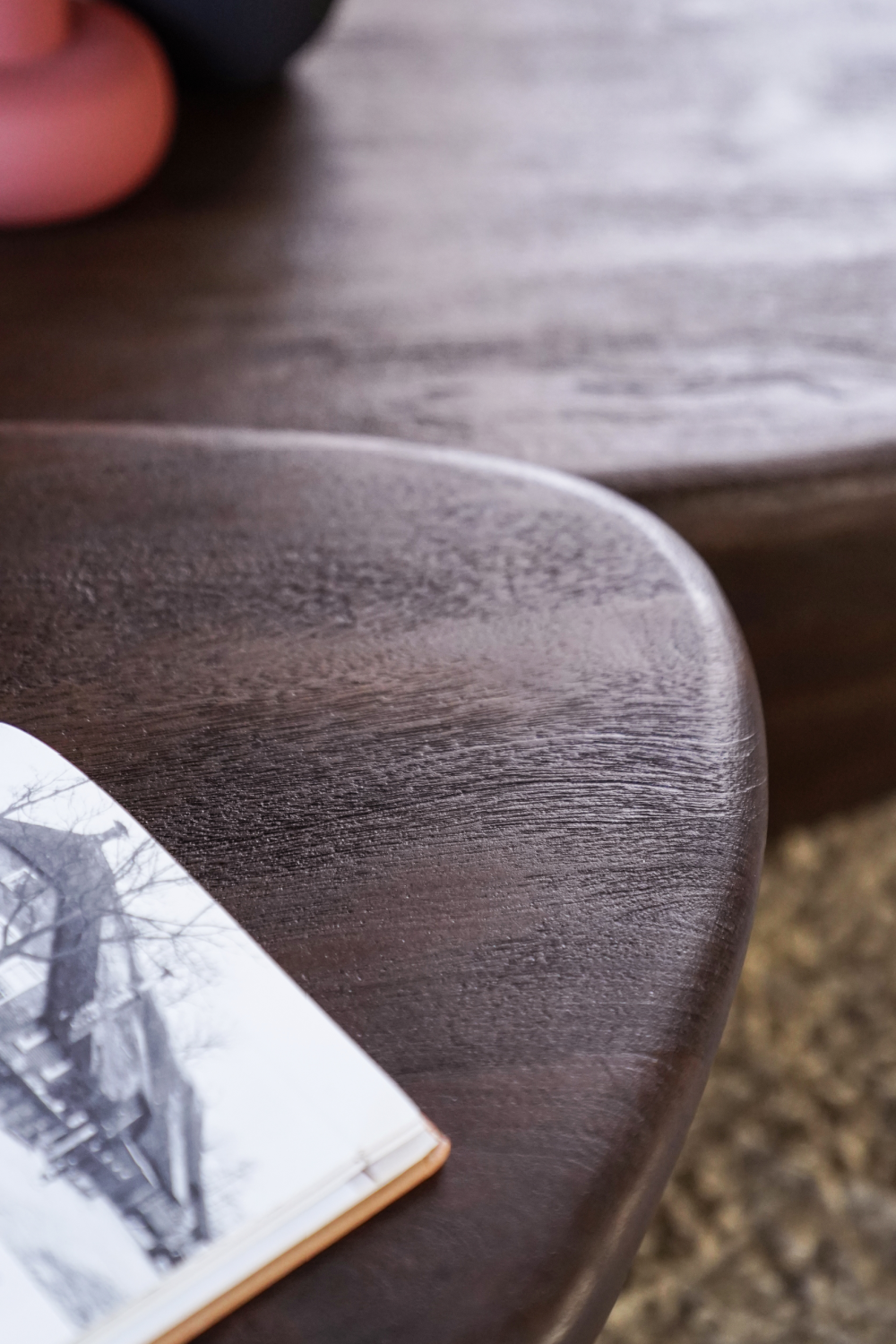 Table basse en bois de forme libre S