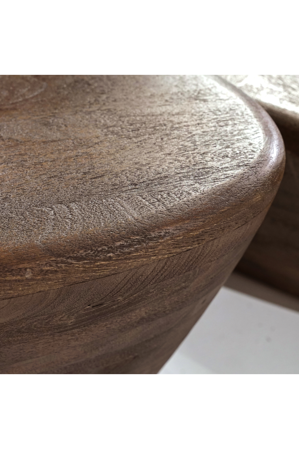 Table basse en bois de forme libre L