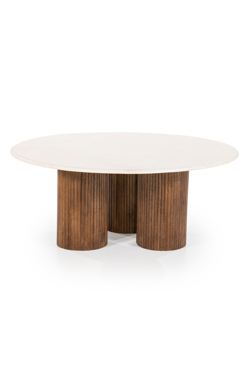 Table basse ronde en marbre