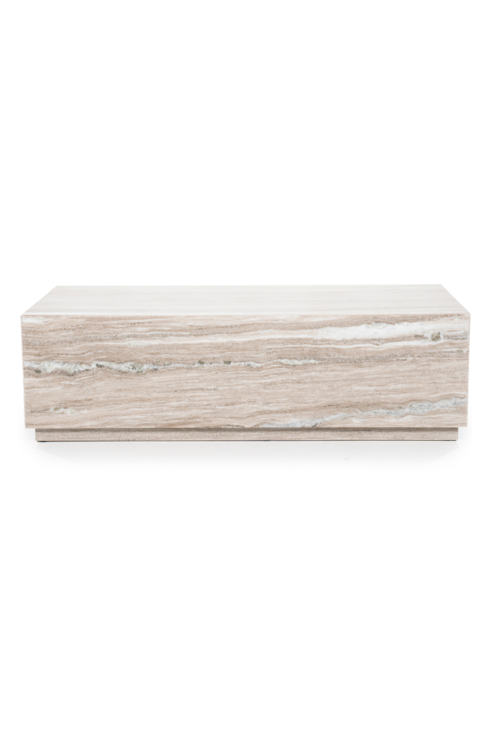 Table basse en marbre laqué