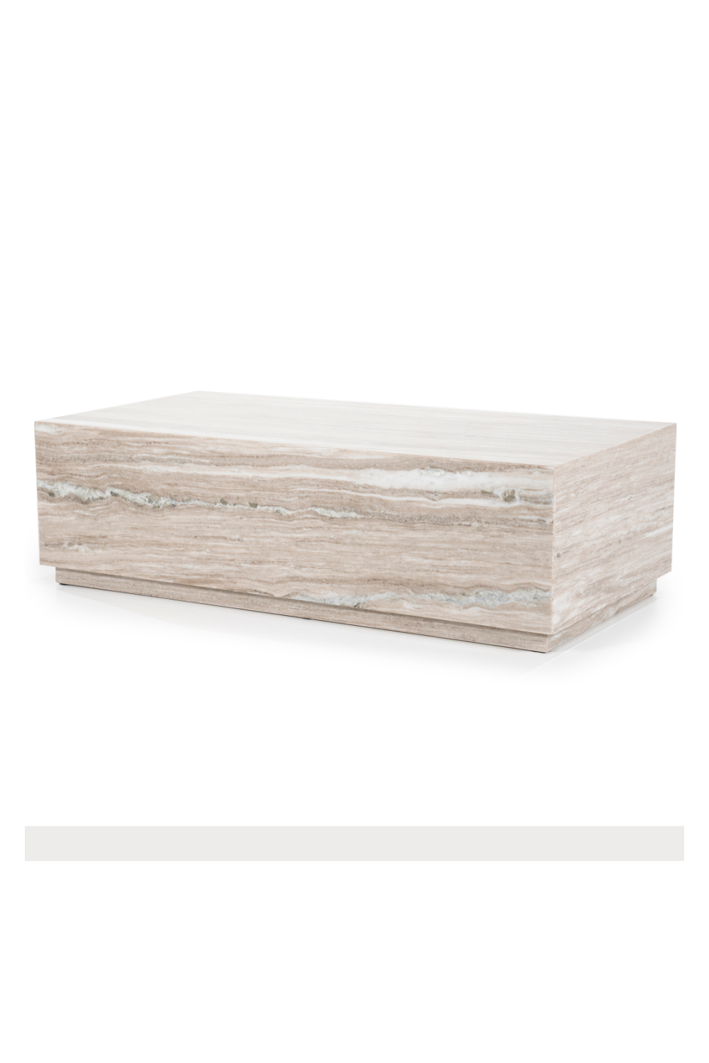 Table basse en marbre laqué