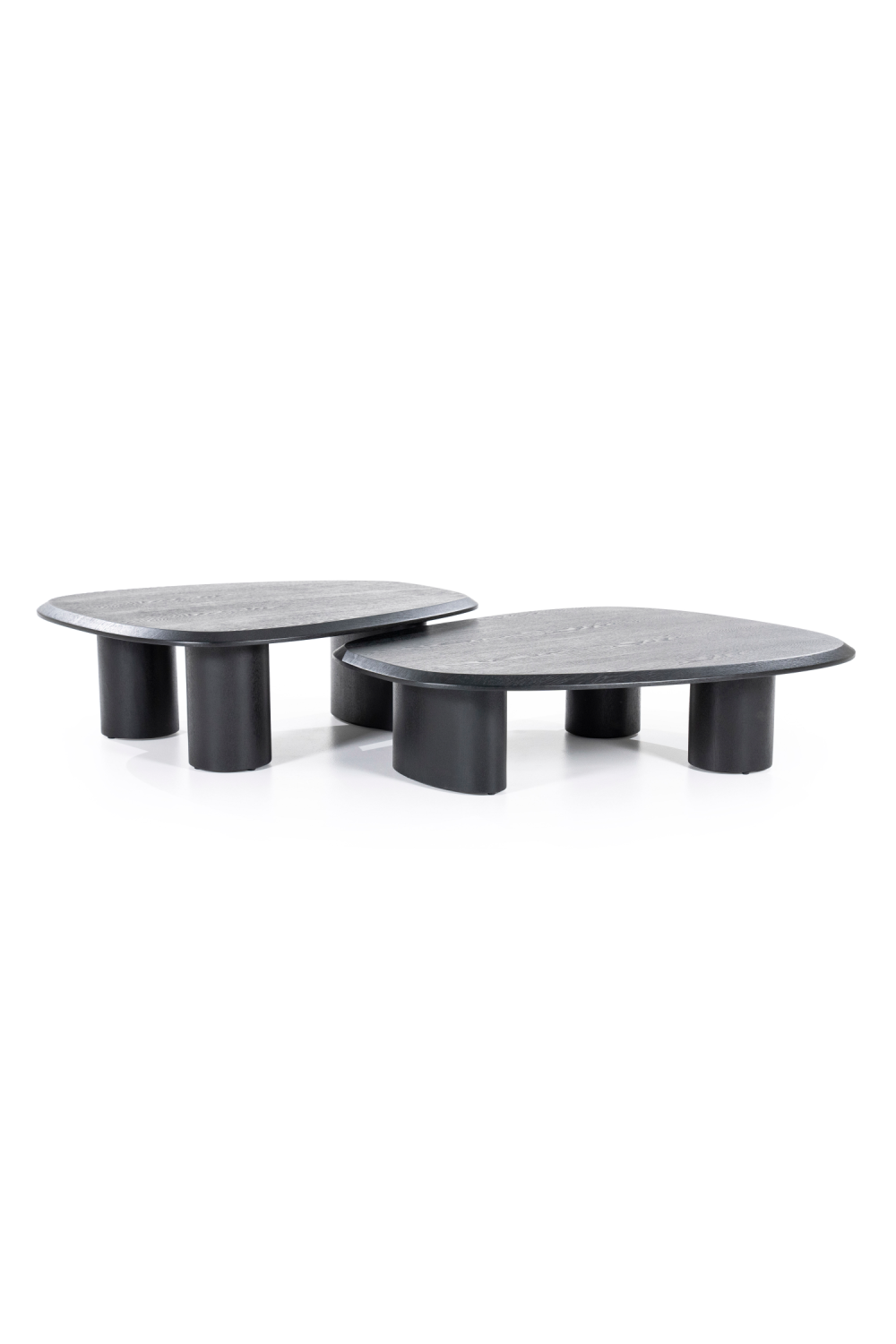 Table basse chêne noir
