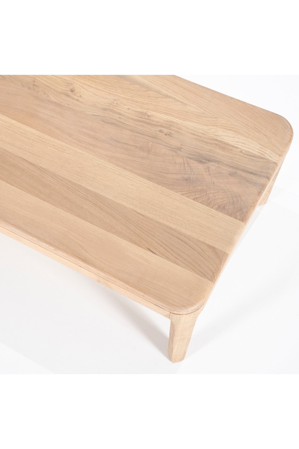 Table basse rectangulaire en chêne