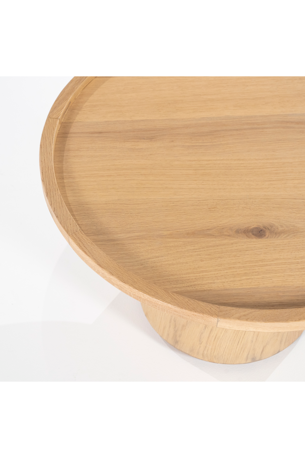 Table basse en chêne laqué