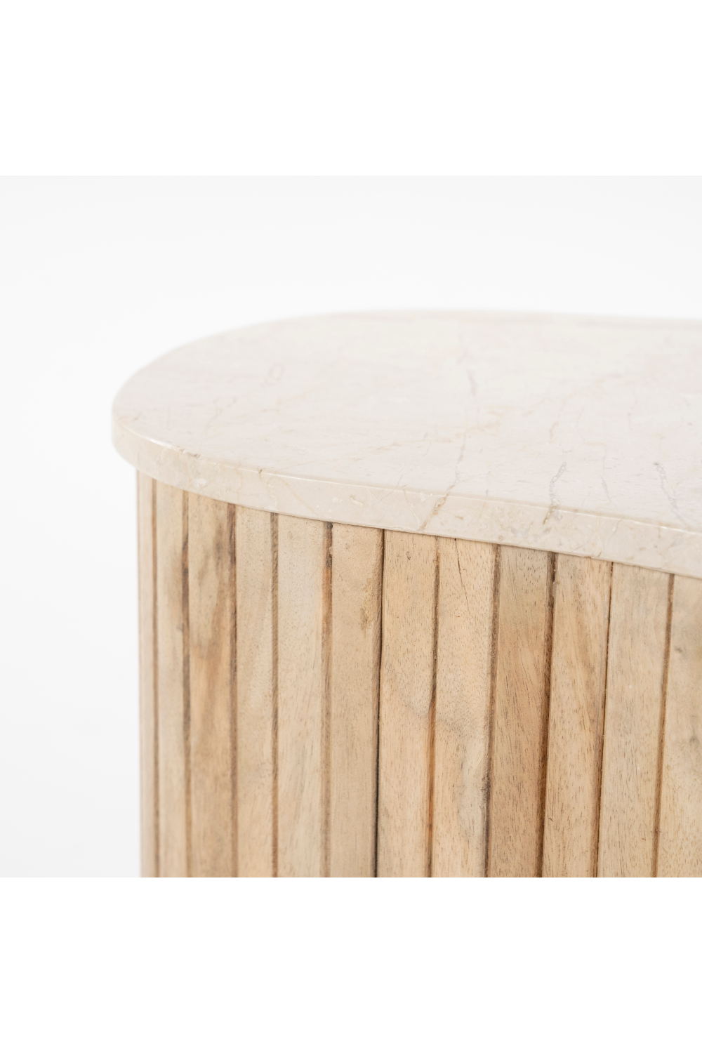 Table basse Fluted Mango