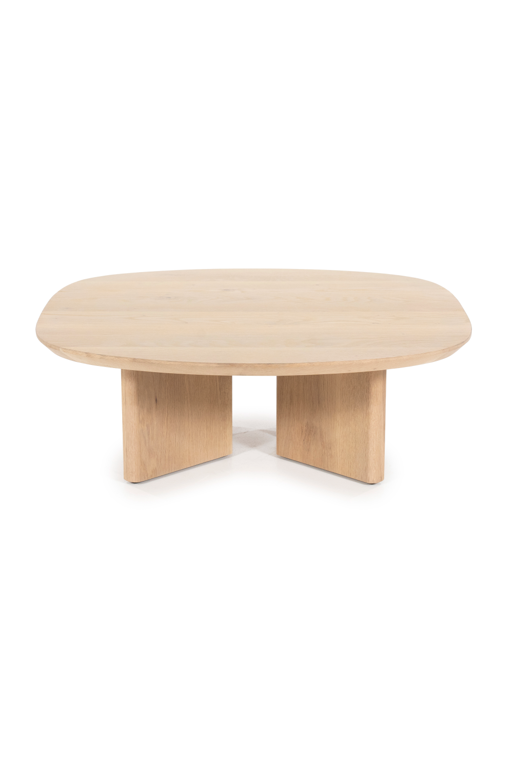 Table basse en chêne verni naturel