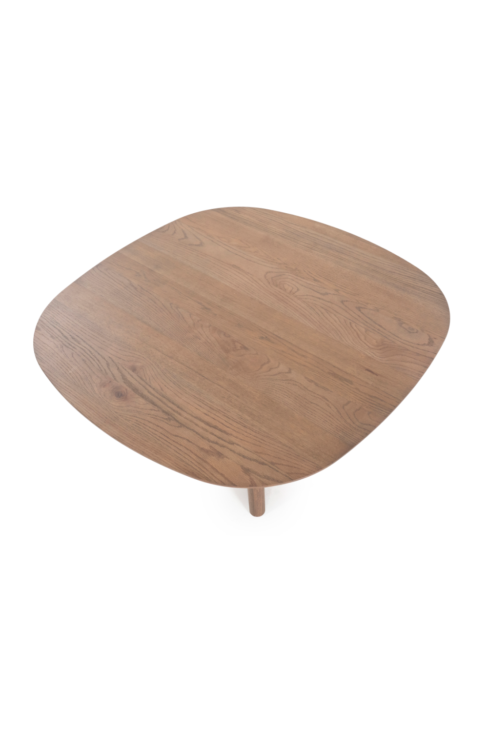 Table basse en chêne verni marron