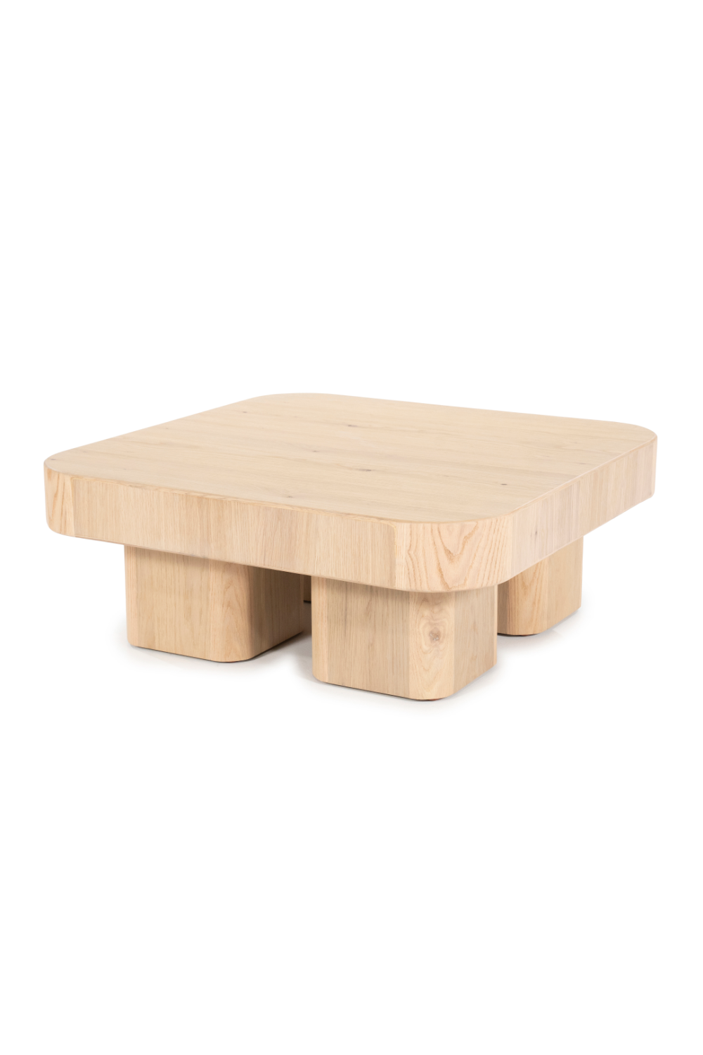 Table basse carrée en chêne