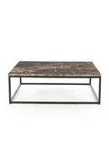 Table basse en marbre poli