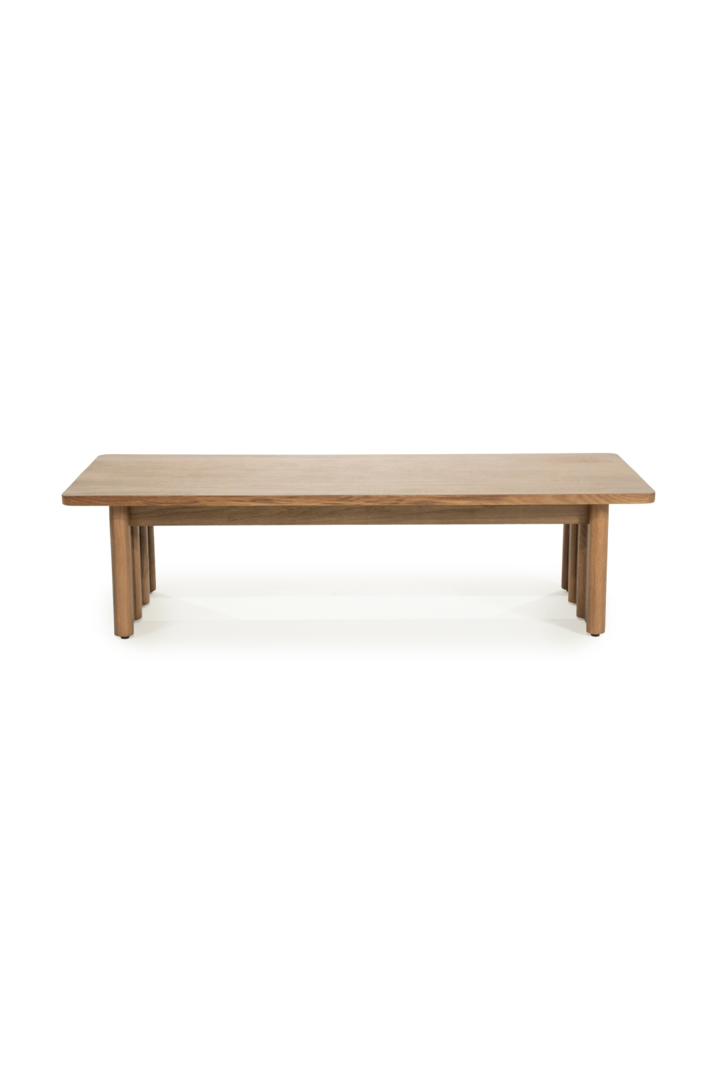 Table basse rectangulaire en chêne L