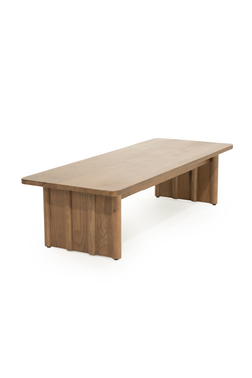 Table basse rectangulaire en chêne L