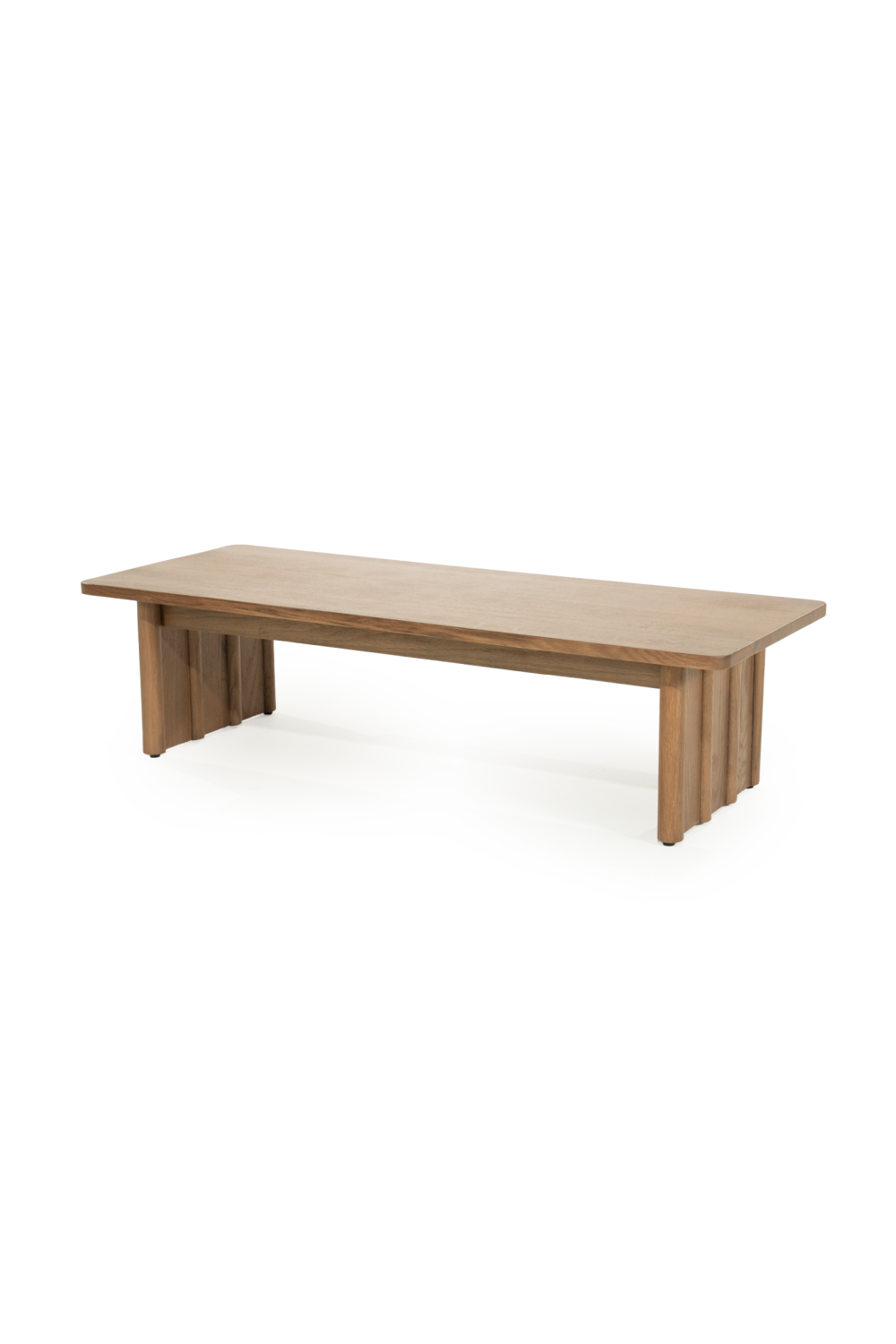 Table basse rectangulaire en chêne L