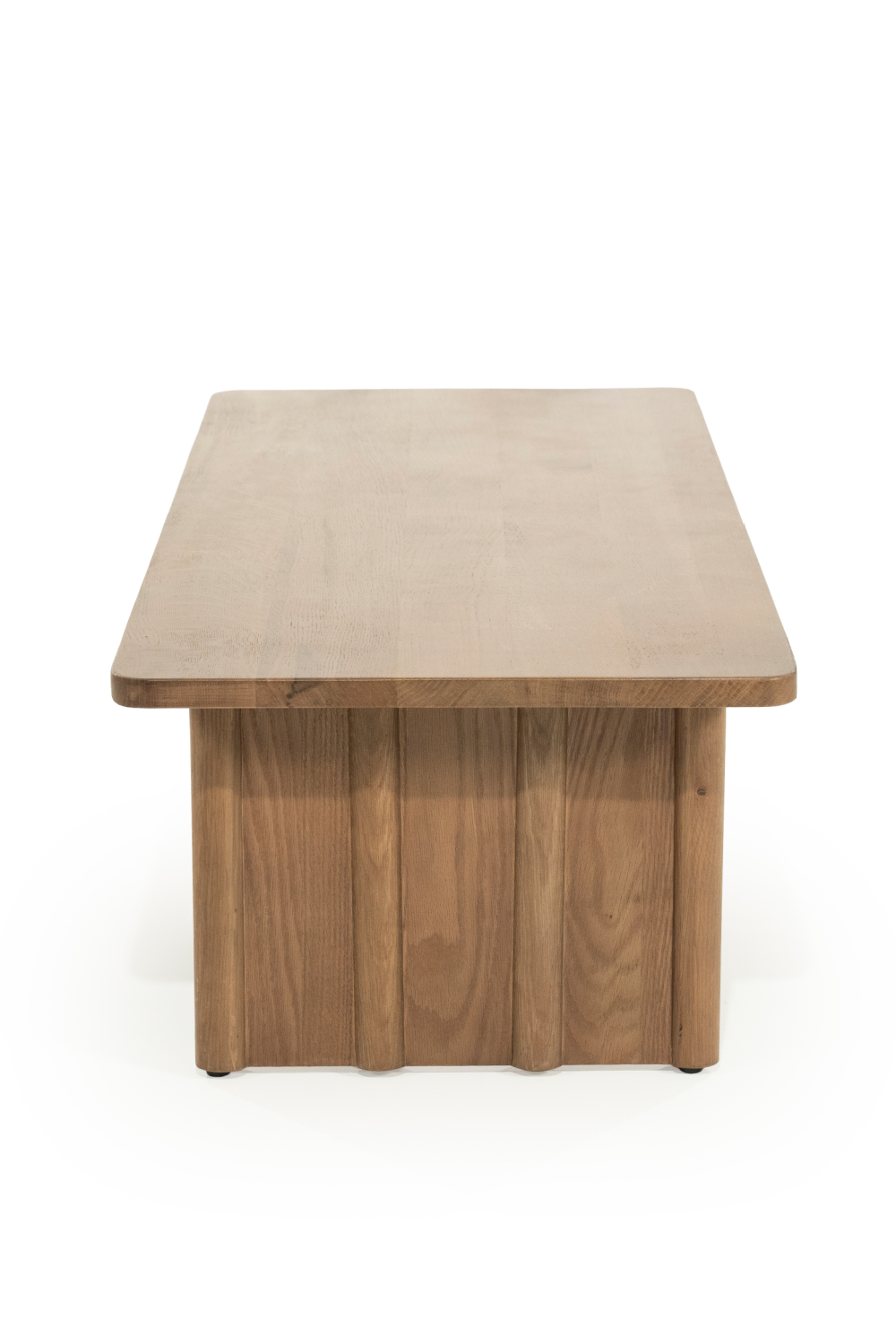 Table basse rectangulaire en chêne L