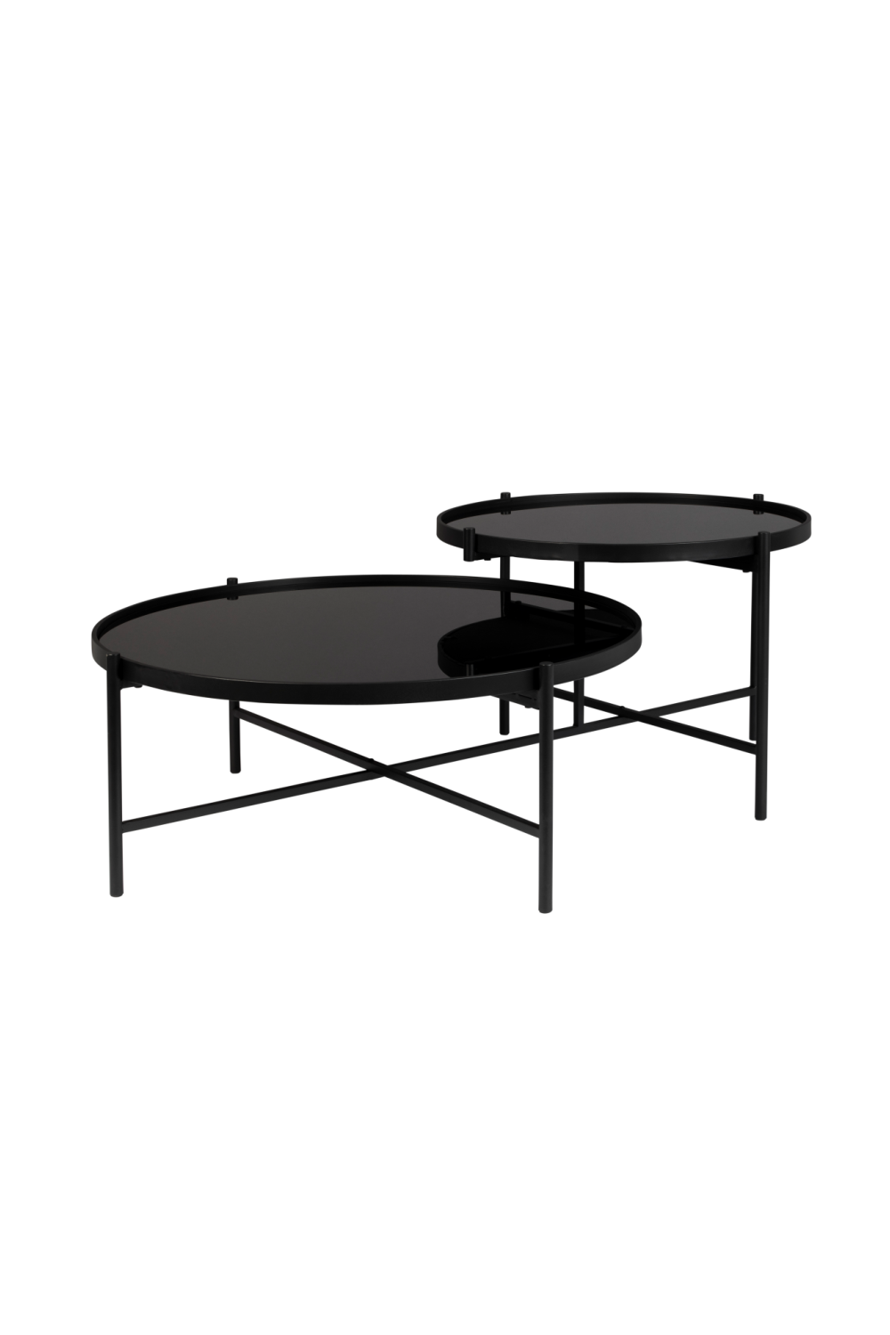 Table basse contemporaine noire