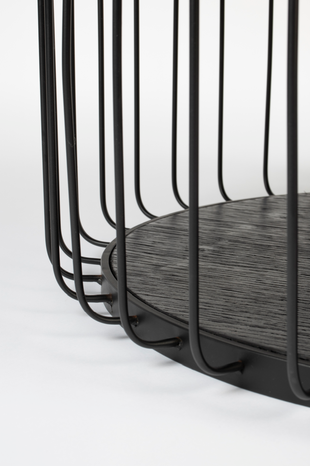 Table basse industrielle noire