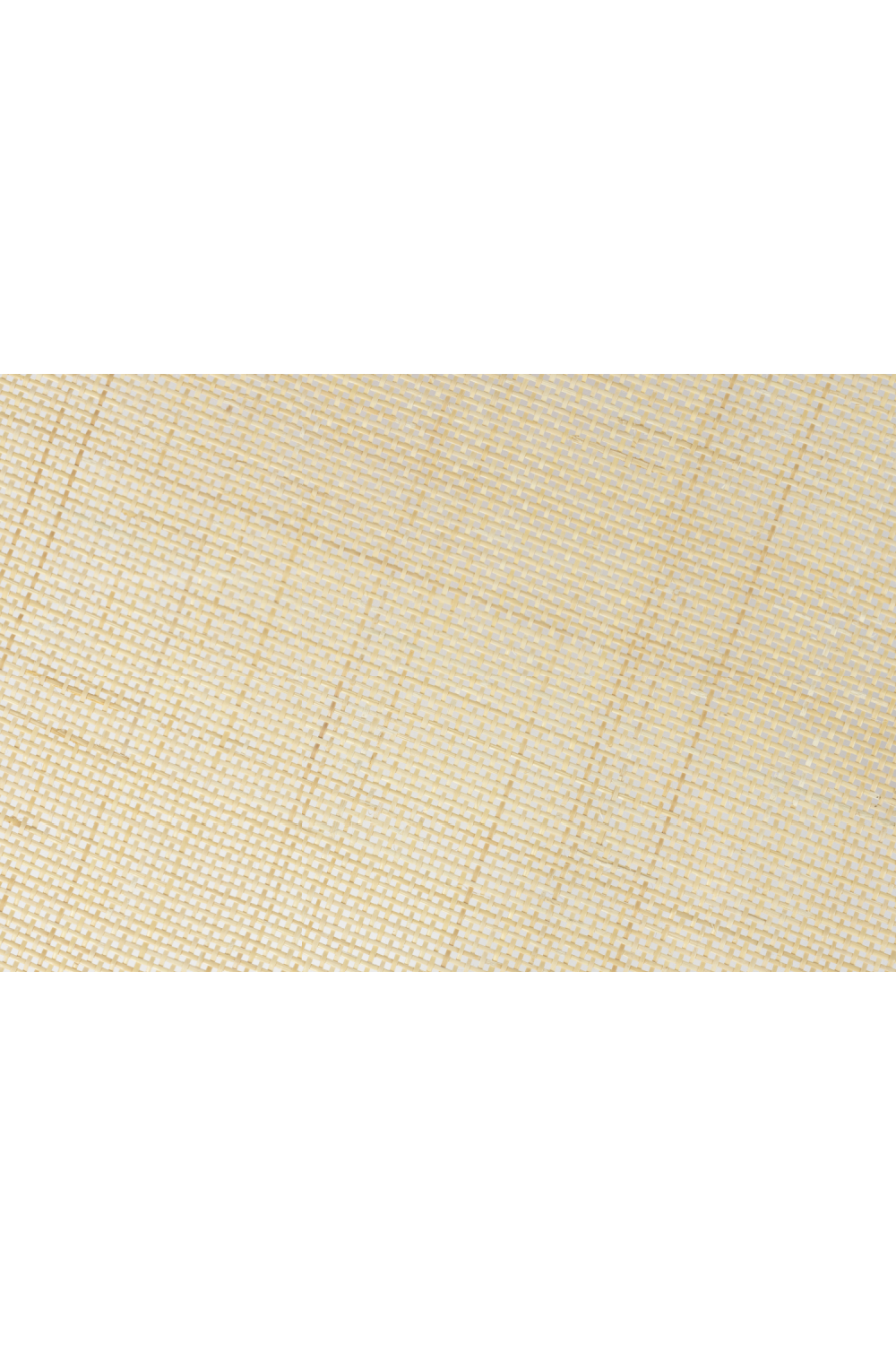 Table basse moderne en rotin naturel