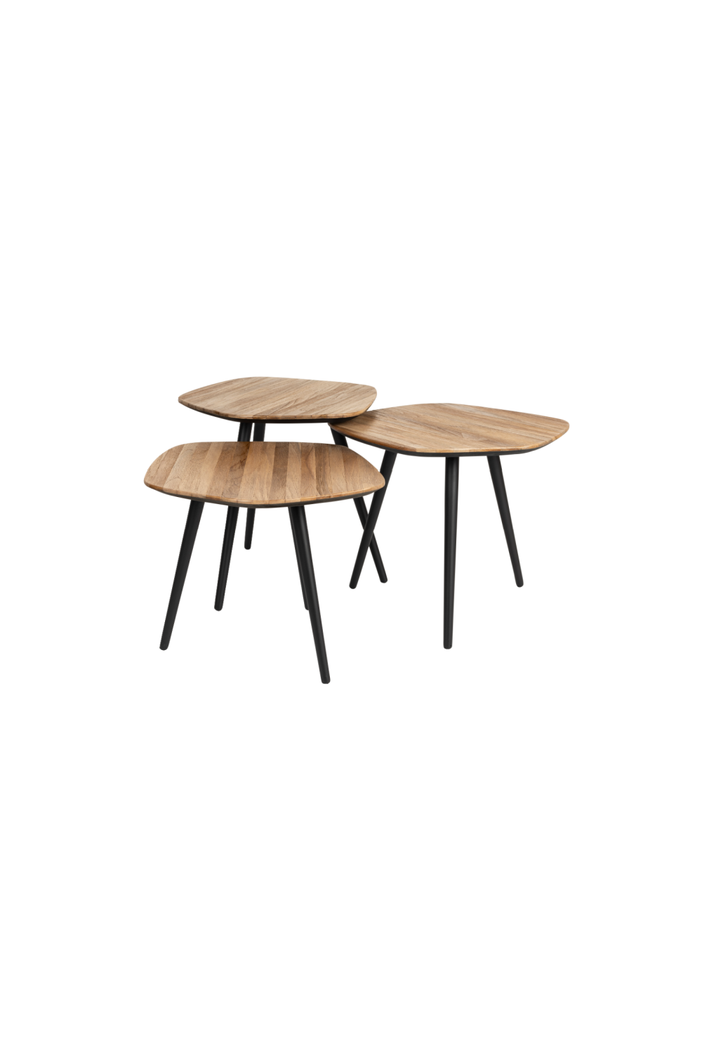 Table basse moderne en teck