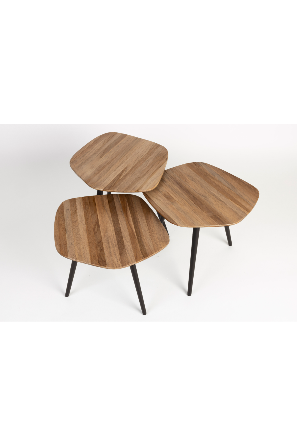 Table basse moderne en teck