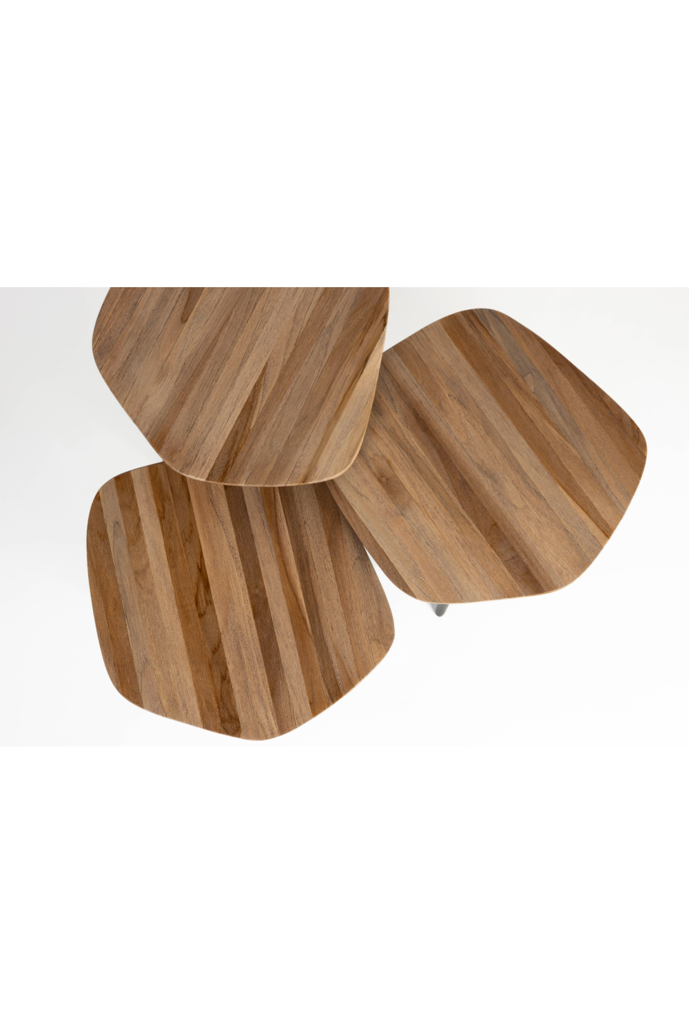 Table basse moderne en teck