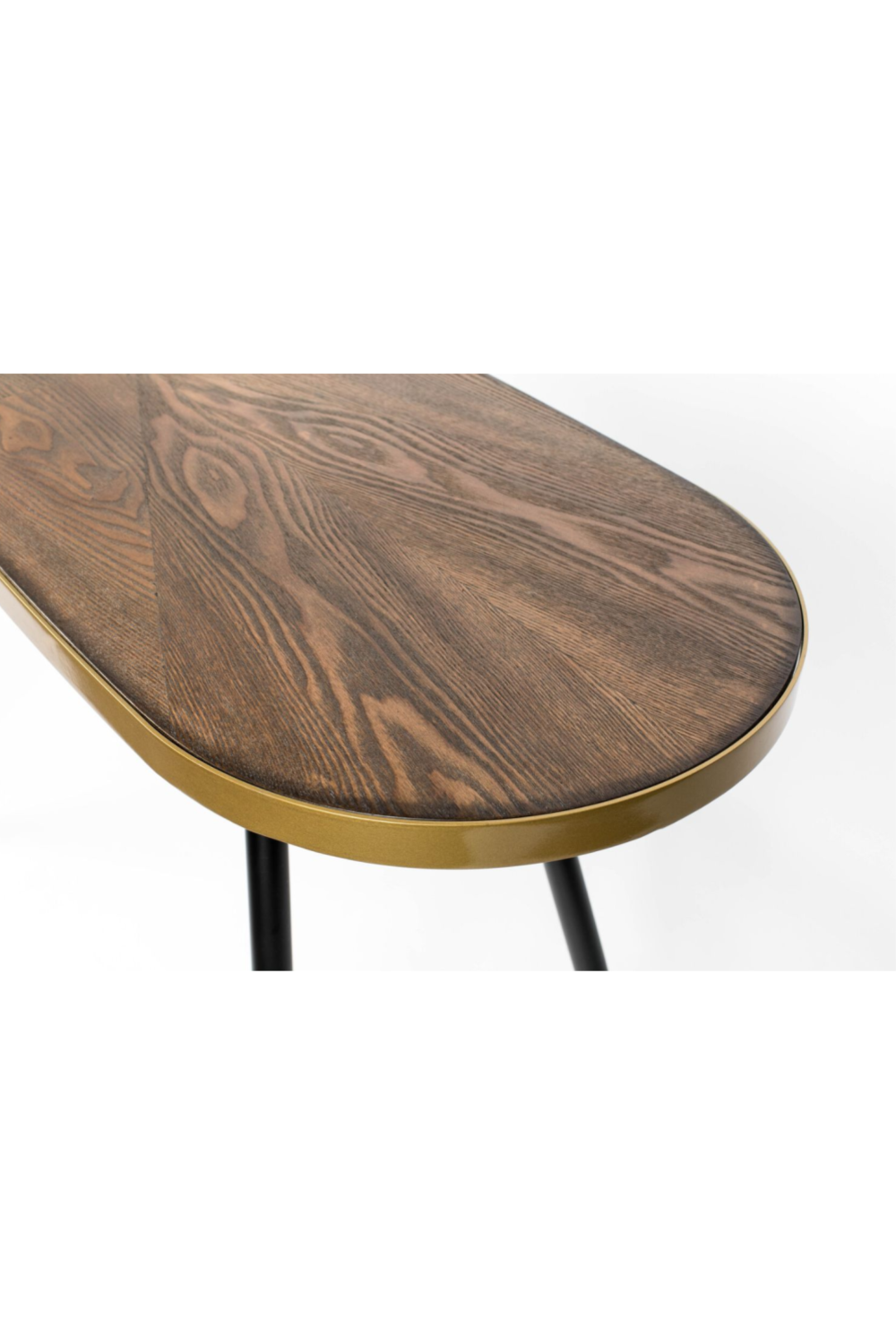 Console en bois doré