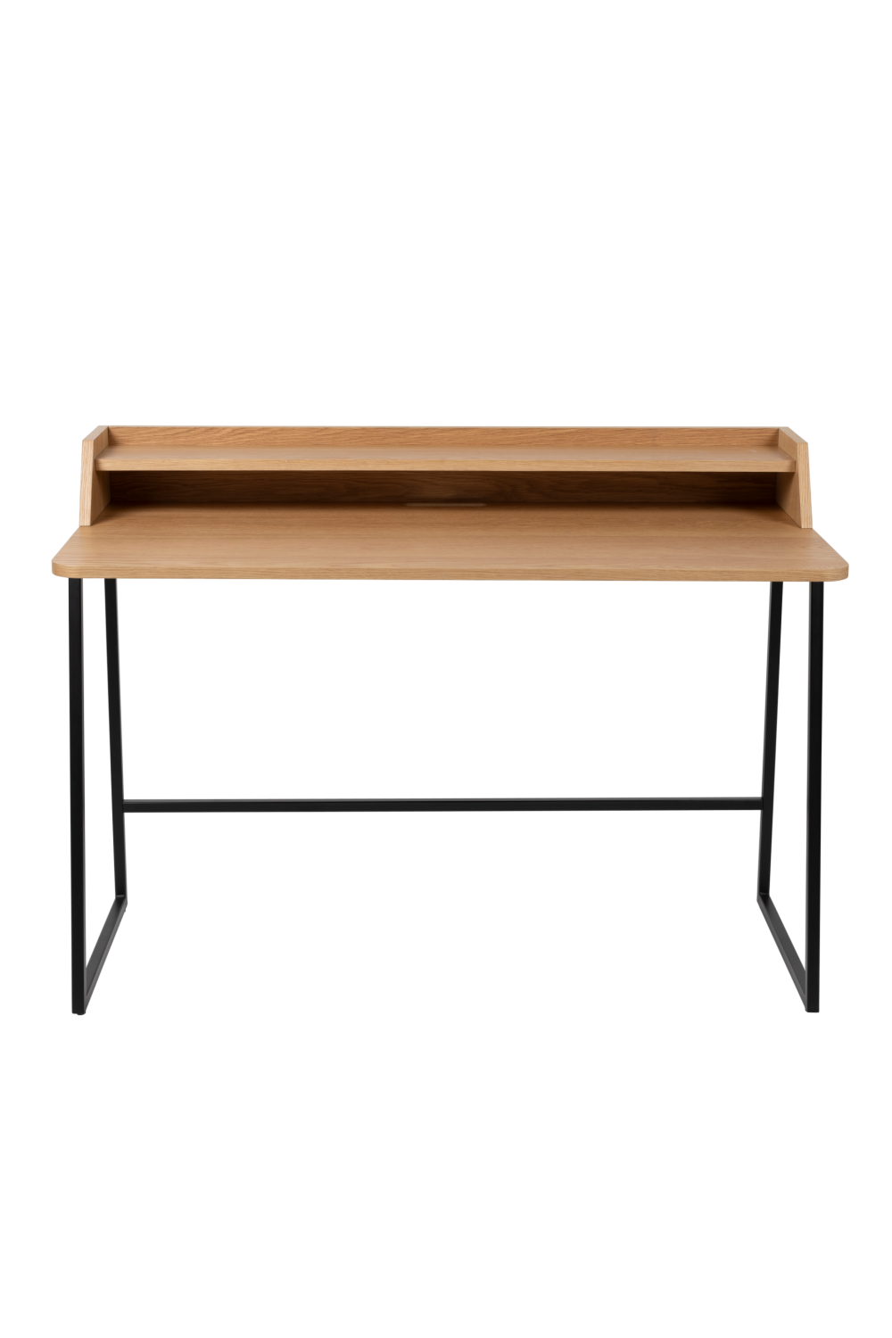 Bureau chêne naturel avec étagère