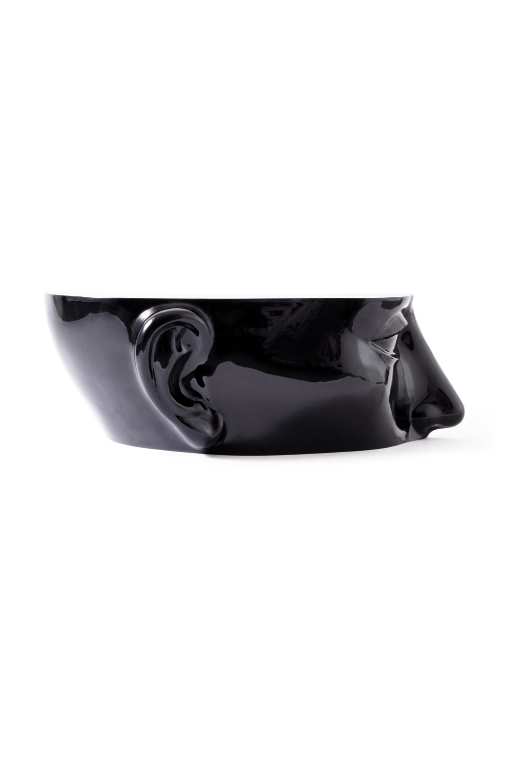 Table basse tête sculpturale