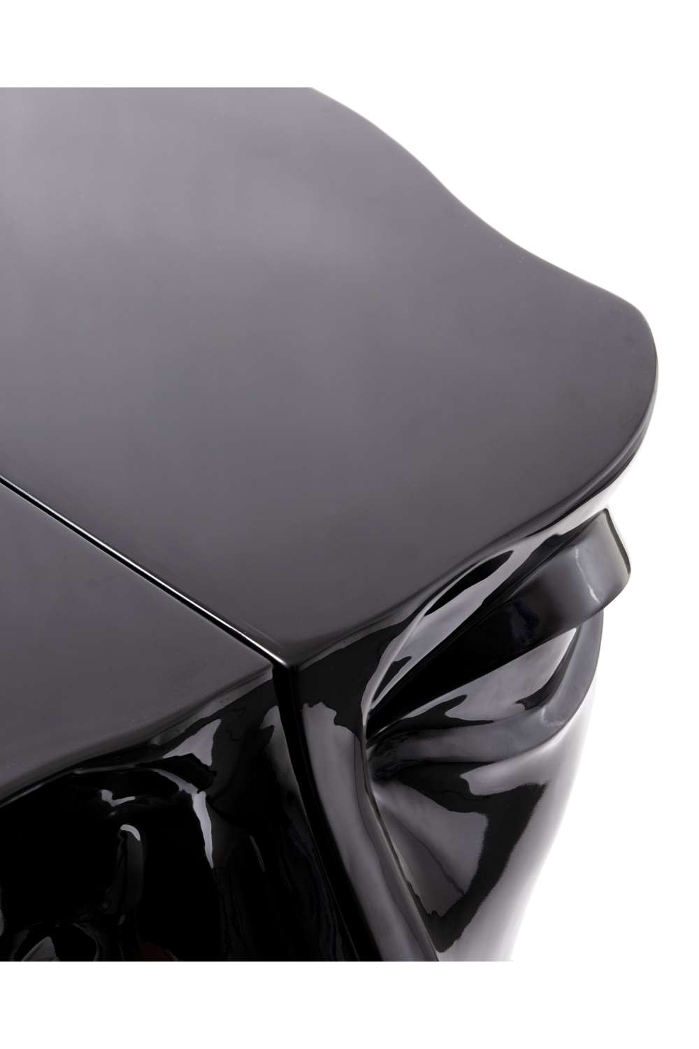 Table basse tête sculpturale