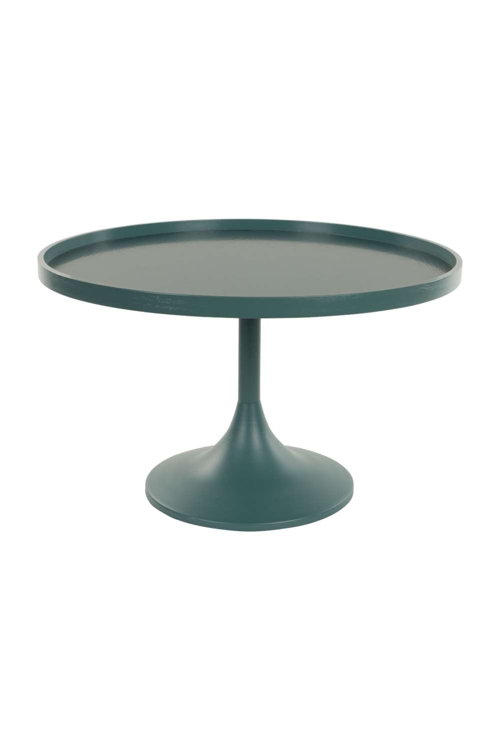 Table basse ronde sur pied central