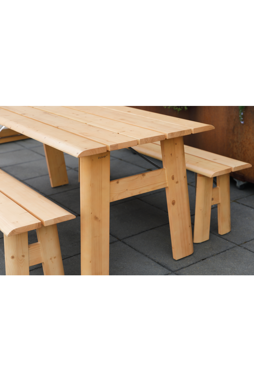 Table basse d'extérieur pliable
