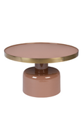 Table basse ronde émaillée