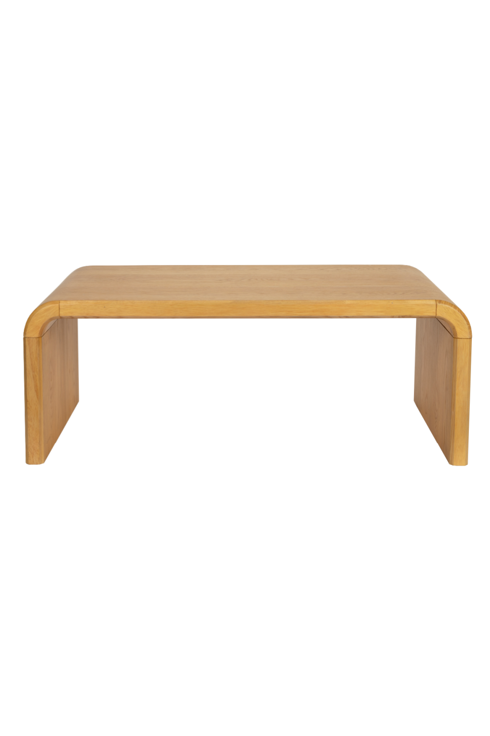 Table basse courbée en chêne